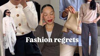 Fashion Regrets of 2023-24