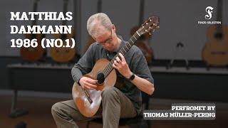 Matthias Dammann 1986 "No.1"  Performed by Thomas Müller - Pering