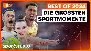 Die größten und emotionalsten Sport-Highlights 2024 | sportstudio