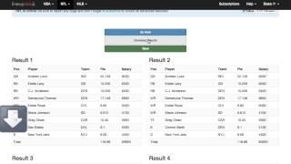 NFL Lineup Optimizer - Lineup Lab