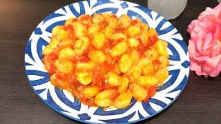 Simple recipe gnocchi .