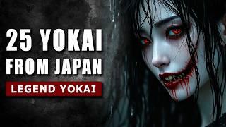 25 Legendary Yokai Stories from Ancient Japanese Mythology (Japanese Ghosts)