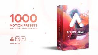 Action Library || Motion Presets Package || Free Download After Effects Templates