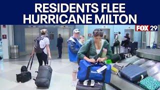 Hurricane Milton evacuations: Florida residents flee to Philly