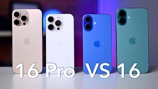 iPhone 16 VS 16 Pro Compare! Pro or NO?!!