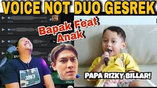 BIKIN GIGI KERING ‼️VOICE NOT ABANG L Feat PAPA RIZKY BILLAR - GA KUAT PAS NGOMONG GOLENG PATUT WKWK