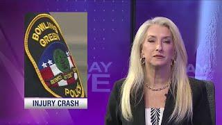Person injured in crash along Interstate Drive