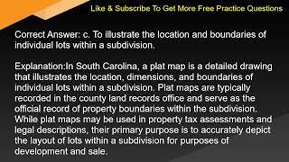 South Carolina Real Estate Exam Practice Test 1