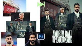 From Peaky Blinders to Manchester United: Football Design Tutorial (Step By Step)