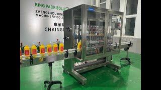 Detailed Introduction for Automatic Liquid Filling Machine 8 nozzle