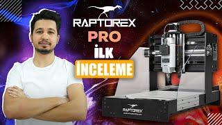 Endüstriyel Seviyede Güç ve Hassasiyet: Raptorex Pro Masaüstü CNC Freze ile Metal İşledim