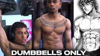 How to Build an Anime-Level Physique With Just Dumbbells