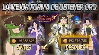 ¡ASI CONSEGUÍ 460 MILLONES DE ORO EN 1 DÍA! LA MEJOR GUÍA DE FARMEO DE ORO 2024 | 7DS: GRAND CROSS