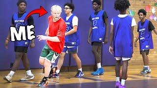 I Snuck Into A High School Basketball Tryout!