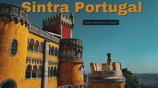 Travel Couple Vlog, Sintra, Portugal: Exploring Pena Palace & Quinta da Regaleira’s Initiation Well