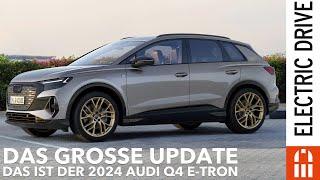 2024 Audi Q4 e-tron höhere Ladeleistung bessere Ausstattung mehr Reichweite | Electric Drive News