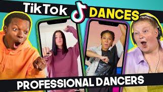 Professional Dancers React To And Try TikTok Dances (Royal Family, Corvette Corvette, Say I Yi Yi)