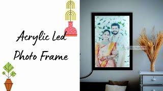 Acrylic LED photo frame | LOVE CRAFT GIFTS