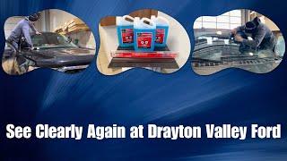 See Clearly Again with a New Windshield at Drayton Valley Ford