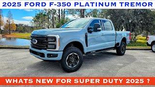 2025 Ford F-350 Platinum Tremor 7.3L V8 - POV Review & Test Drive - What Are The Changes For 2025 ?