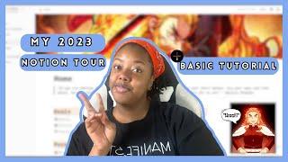 My 2023 Notion Tour + BASIC Tutorial for ABSOLUTE Beginners | Brittney Yvonne