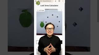  AI web tool for leaf area measurement #petiolepro 