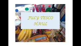 July Tesco Haul UK - I noticed The Price Increases #UKPrepping #CostOfLivingCrisis