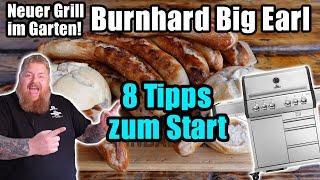 Neuer Grill - Burnhard Big Earl + 8 Tipps zum perfekten Start - BBQ & Grillen für jedermann