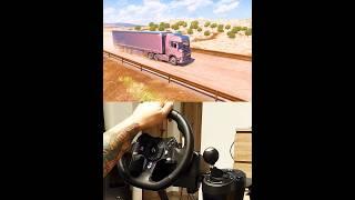 ETS2 Scania V8 Middle-east Syria Izra city ProMods map Steering Wheel Manual Shifter #truck #ets2