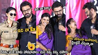 Venkatesh Hilarious Fun With Meenakshi Chaudhary And Aishwarya Rajesh | Telugu Cinema Brother