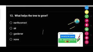 What helps the tree to grow ?