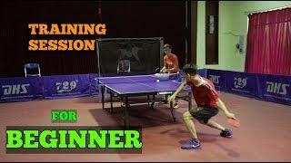 5 Basic Forehand Exercise For Beginner | MLFM Table Tennis