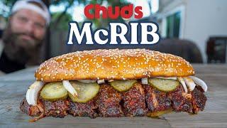 The BBQ McRib! | Chuds BBQ