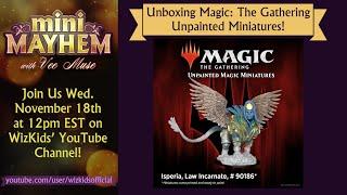 Mini Mayhem with Vee Mus'e: Highlight Feature- Magic: The Gathering Unpainted Miniatures