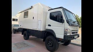 Mitsubishi Fuso 4x4 Convert into Off-Road Motorhome