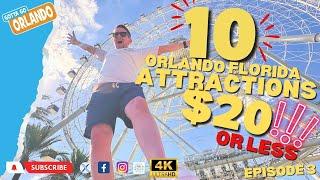 Orlando Florida Affordable Attractions that WON'T break the bank