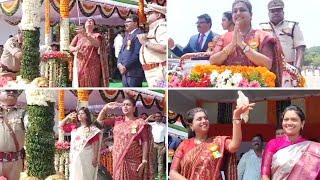 Minister Roja Flag Hosting At Machilipatnam Police Parade Ground || 77th Independence Day