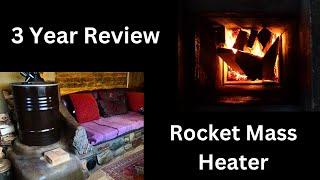 Rocket mass heater review after 3 years