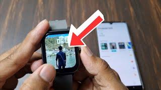 Fire Boltt Smart Watch Me Apna Photo Kaise Lagaye | How To Set Your Wallpaper On Fire Boltt Watch