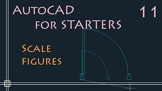 AutoCAD 2D - How to Scale a drawing - PART 1(Resize objects)