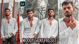 lightroom mobile presets free dng | MOODY GRAY PRESET lightroom presets free