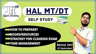 How to prepare for HAL MT/DT SELF-STUDYING||Books and Resources|| Strategy||Time Management||