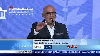 Jorge Rodríguez reveló audios de reunión con Edmundo González - El Noticiero primera emisión