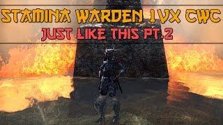 ESO - Stamina Warden 1vX - KodiPvP, how does he do it? "just like this" pt.2