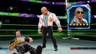 6 Star The Rock Game Play In WWE Mayhem