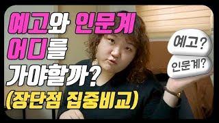 서공예 한림예고 실용음악과 입시 진학 준비 와 인문계 진학 의 차이비교