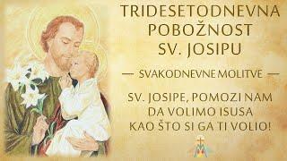 Tridesetodnevna pobožnost sv. Josipu - dani 1-30