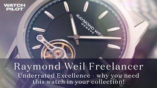 Underrated Excellence. The incredible Raymond Weil Freelancer watch that you need in your collection