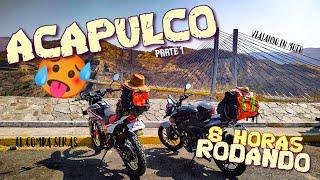 TOLUCA️ACAPULCO en MOTOl CROSSMAX 200 l️primer VIAJE LARGO len motos de baja cilindrada l prt1