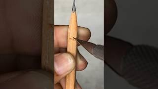 How to make ￼Temple with Pencil ️ | Micro Art #shorts #art